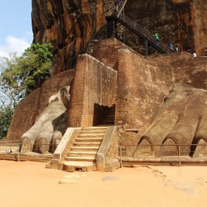 The Lions Gate leading towards to top