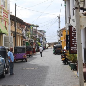 The streets of Galle Fort