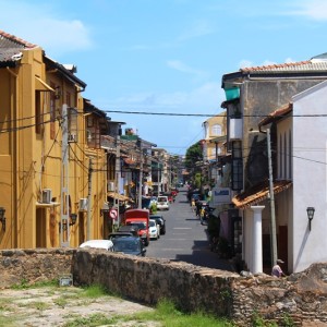 The streets of Galle Fort