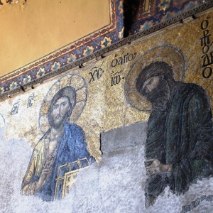 Old tiles in Ayasofya