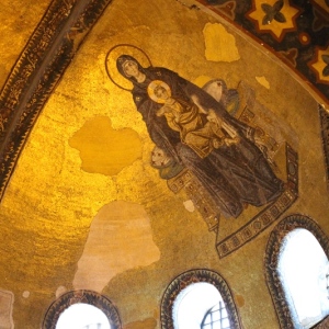 Old tiles in Ayasofya