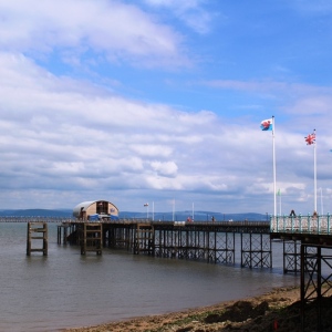 Mumbles lifeboat station and pier