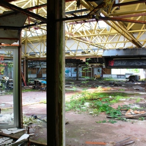 Abandoned food court