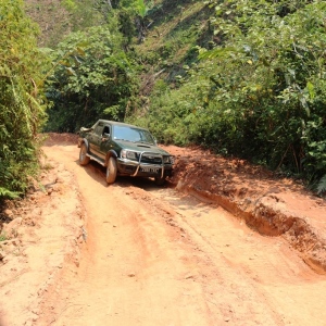 Even in the dry season its difficult to travel