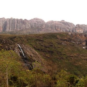 The plateau and Andringitra in the background