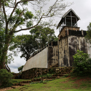 The fortress walls made out of eggshell